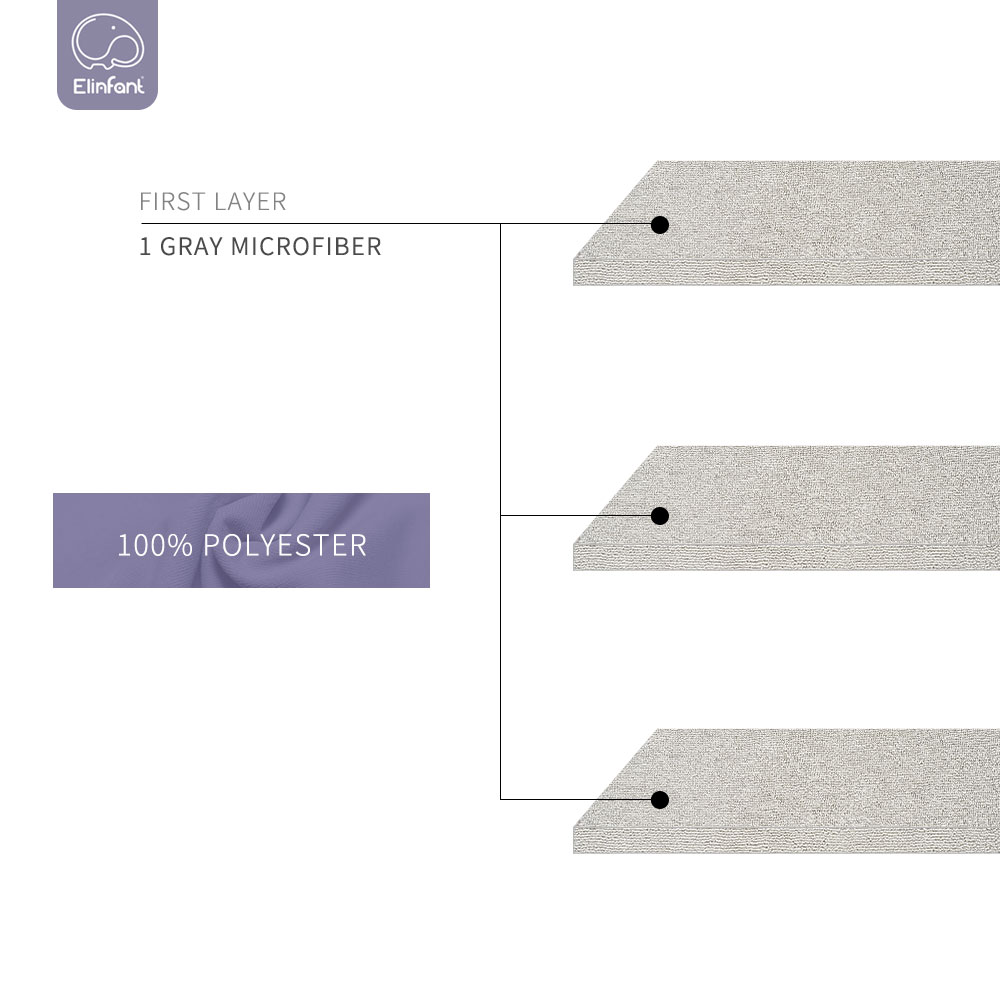 Elinfant 3 lagen grijze microf - Pampers Diaper Premium Care recensie en prijs