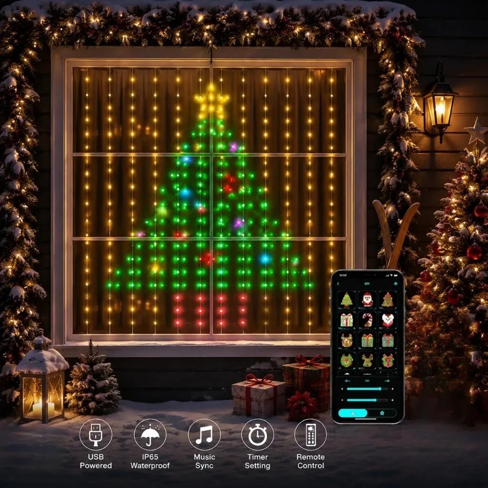 Kerstlichtsnoer LED-gordijnver - Led Fairy String Lights recensie en prijs