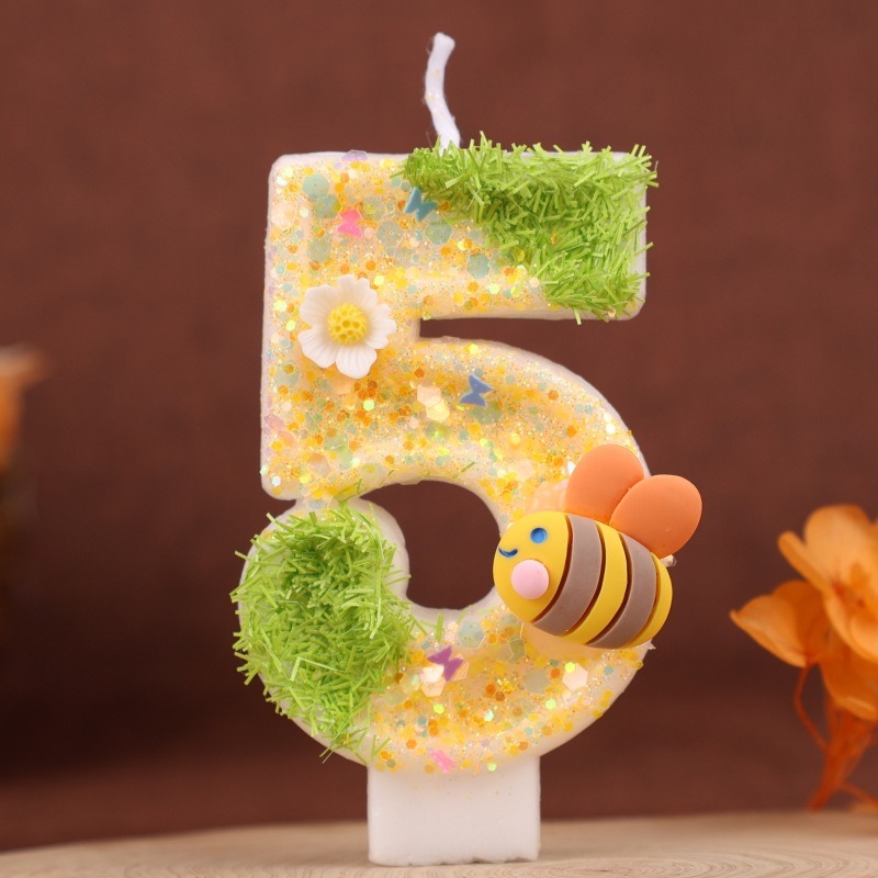 Groene Gele Bij Digitale Kaars - Holiday Candle Set recensie en prijs