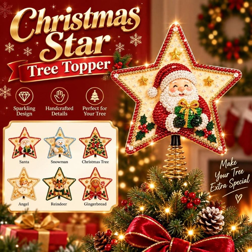 Stervormige kerstboomtopper, k - Star Tree Topper recensie en prijs