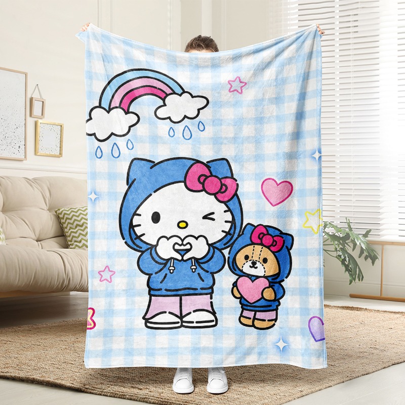 Sanrio Dekbed Hello Kitty Beer - Christmas Throw Blanket recensie en prijs