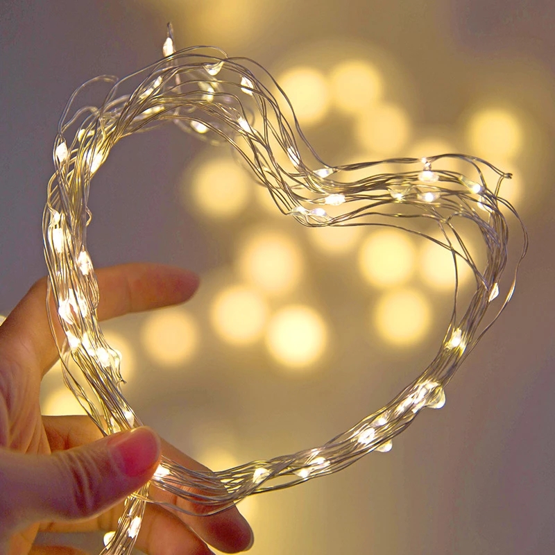 10M 5M 3M 2M Koperdraad LED-gl - Tinsel Garland Decoration recensie en prijs