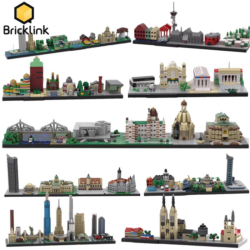 Bricklink Moc City Skyline Arc - Lego Set Creator recensie en prijs