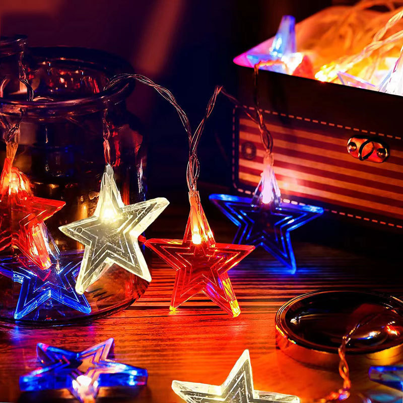 3-kleurige LED-lichtslingers,  - Led Fairy String Lights recensie en prijs