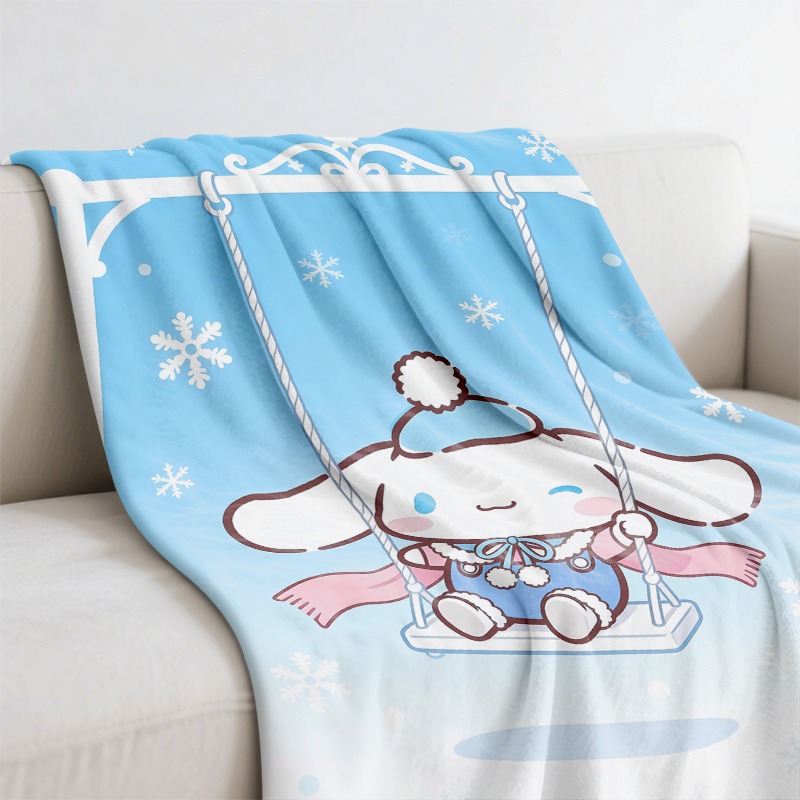 Sanrio Dekbed Cinnamoroll Wint - Christmas Throw Blanket recensie en prijs