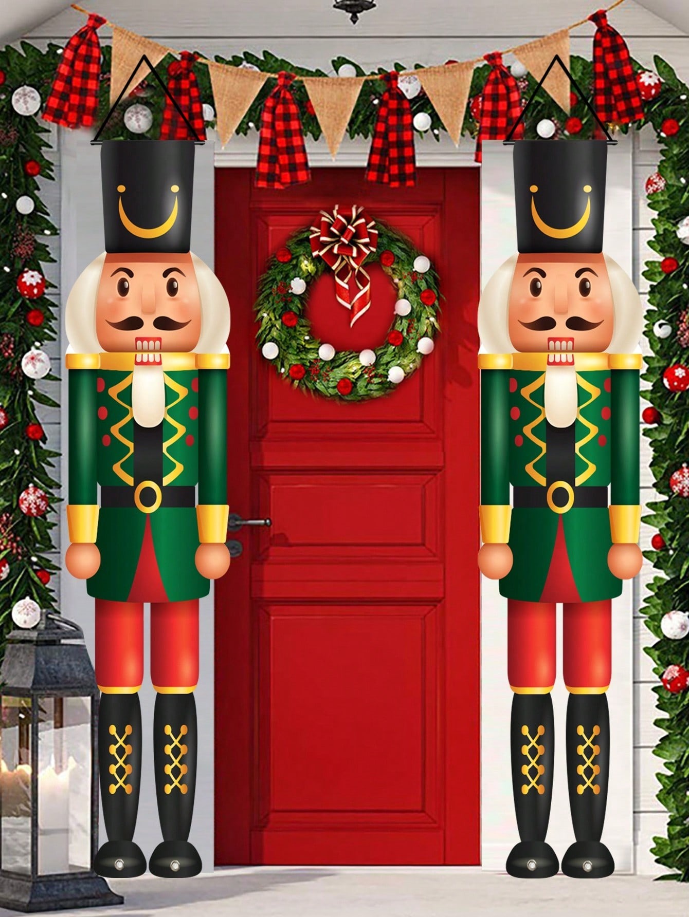 Kerstveranda-banners met noten - Nutcracker Figurine recensie en prijs