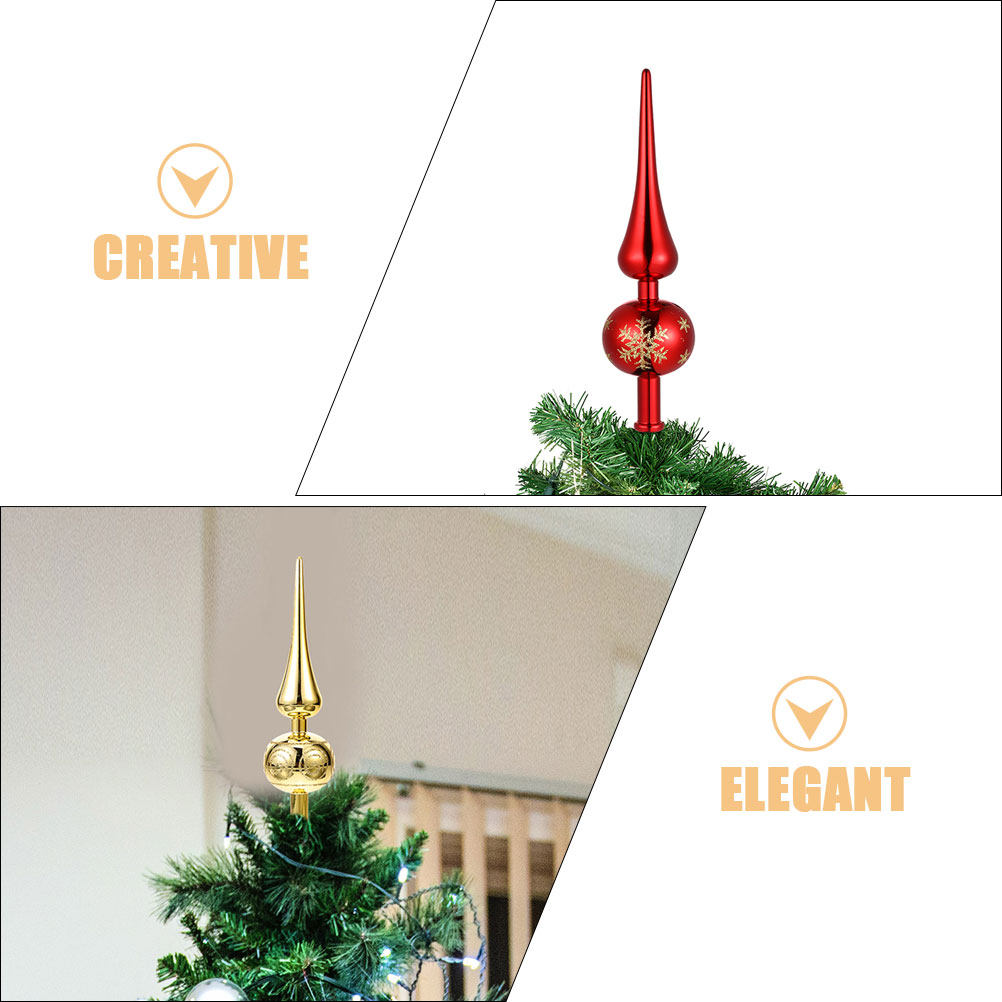 2 stuks elegante kerstboomtopp - Star Tree Topper recensie en prijs