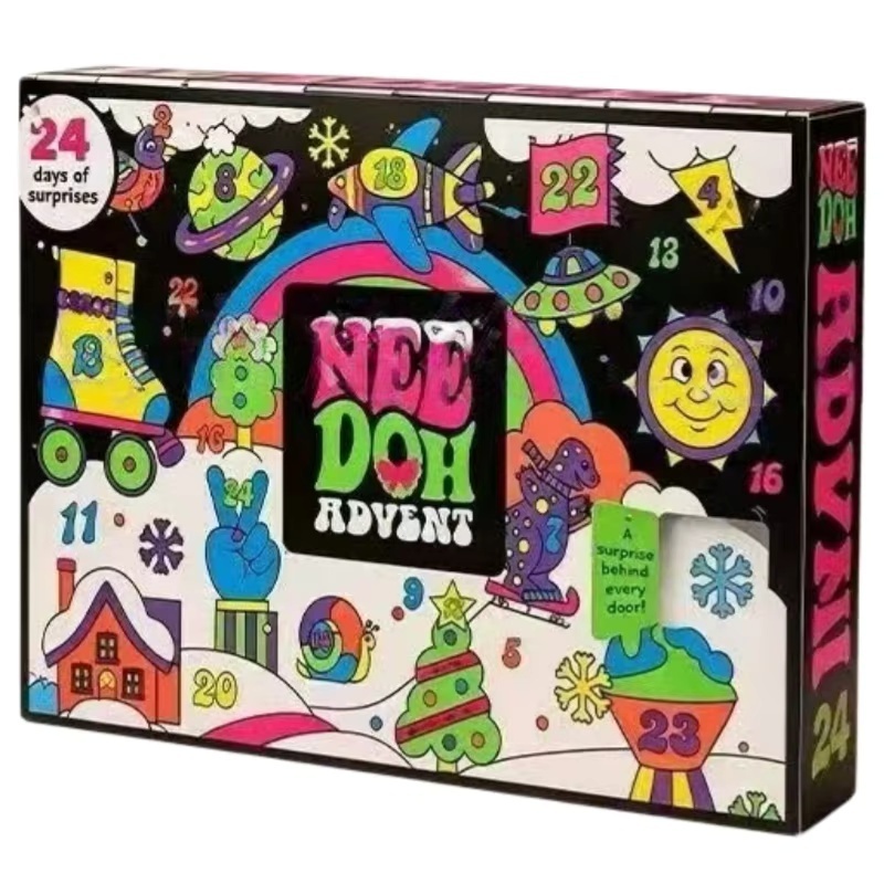 2026 NeeDoh Adventskalender 3D - Advent Calendar Gift recensie en prijs