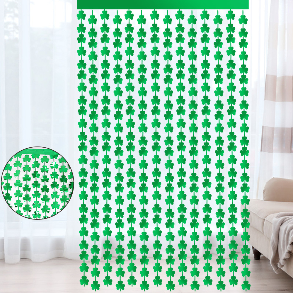 1*2M Nieuwe Clover Klatergoud  - Tinsel Garland Decoration recensie en prijs