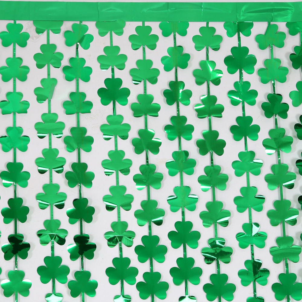 1*2M Nieuwe Clover Klatergoud  - Tinsel Garland Decoration recensie en prijs
