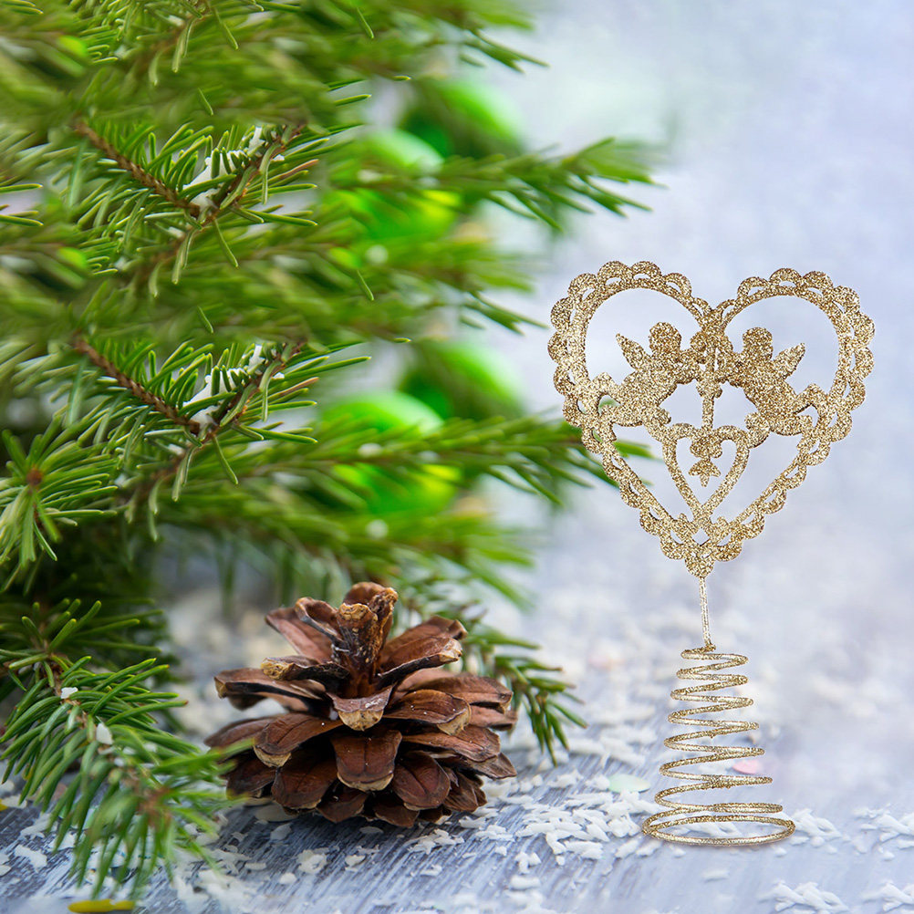 2 stuks kerstboom hartvormige  - Star Tree Topper recensie en prijs