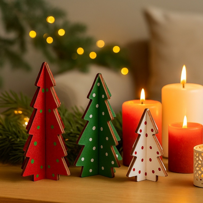 3-delig kerstdecor geruite hou - Christmas Throw Blanket recensie en prijs