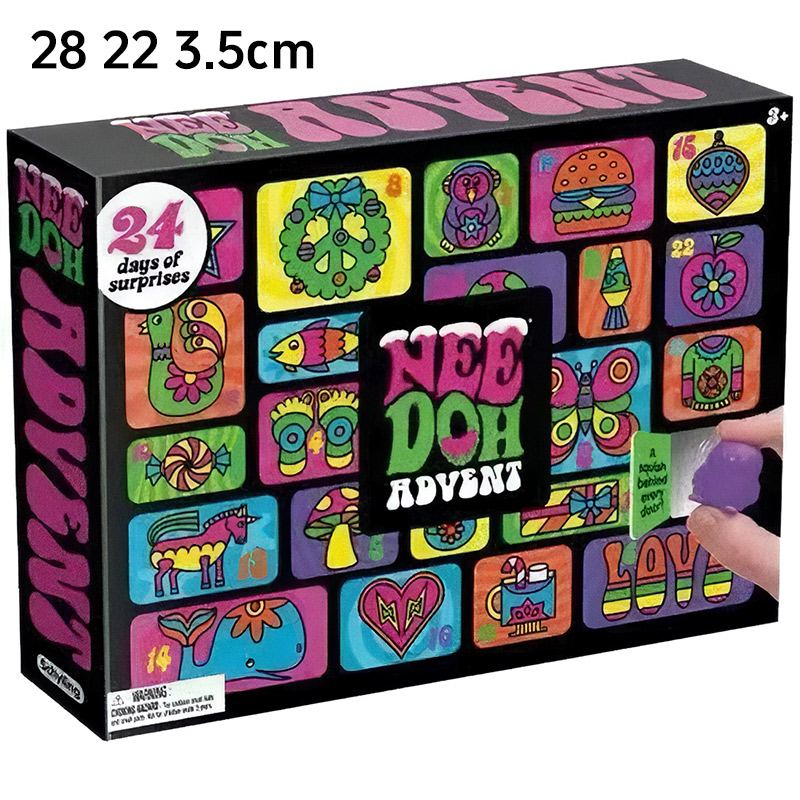 2026 NeeDoh Adventskalender 24 - Advent Calendar Gift recensie en prijs