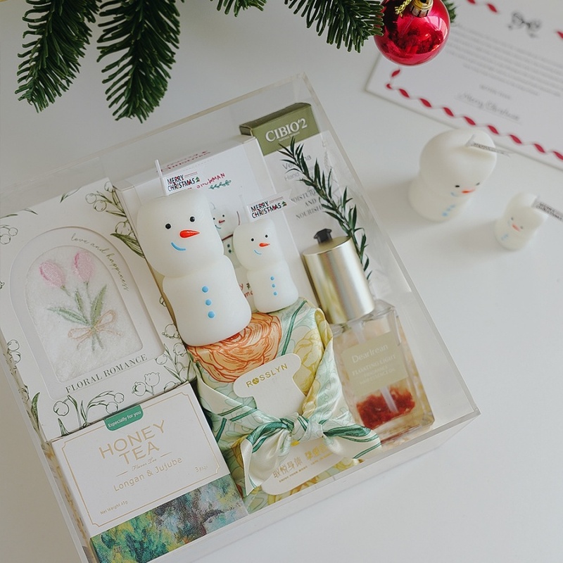 2 stuks/set Kerstkaarsen met s - Holiday Candle Set recensie en prijs