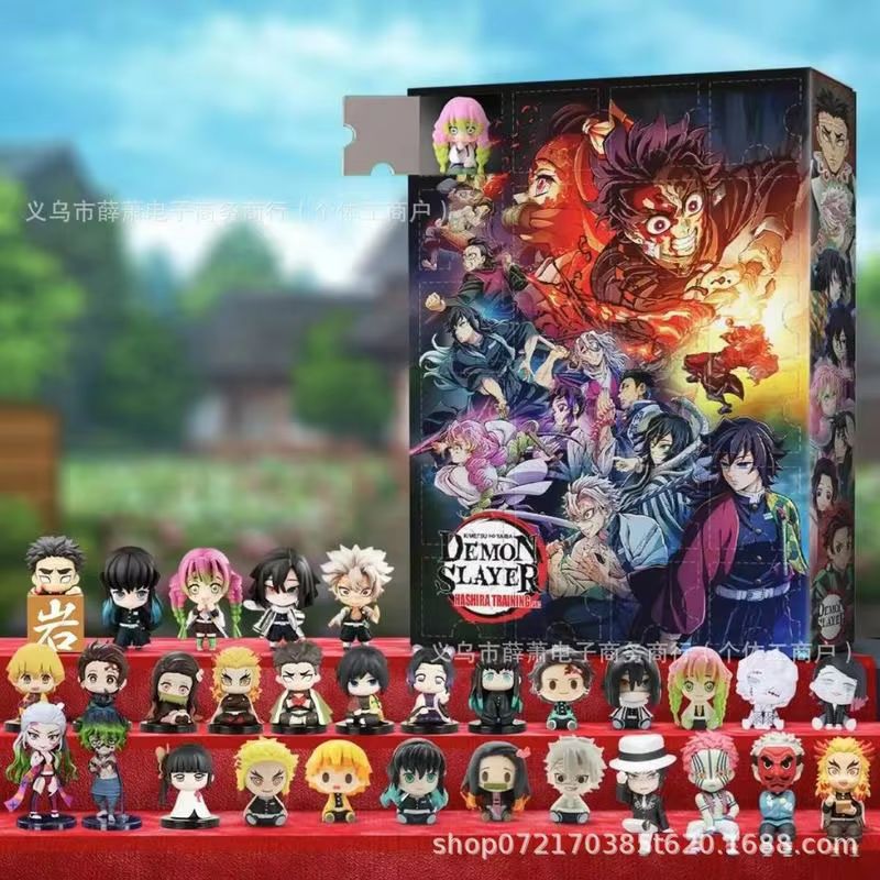 Nieuwe Anime Demon Slayer Kers - Advent Calendar Gift recensie en prijs